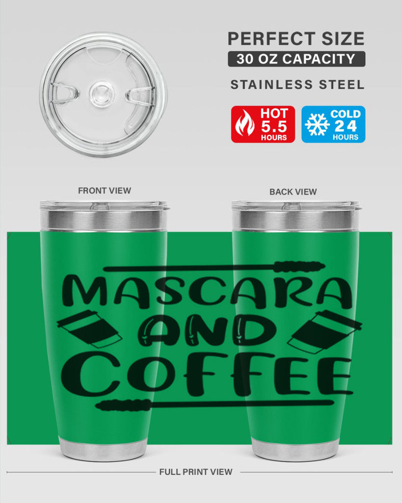 Mascara and Coffee 117#- fashion- Cotton Tank