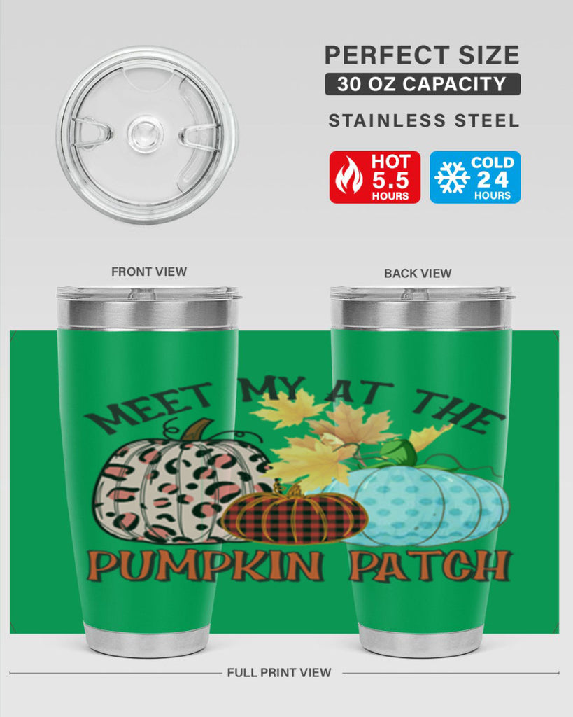 Meet My at the Pumpkin Patch 425#- fall- Tumbler
