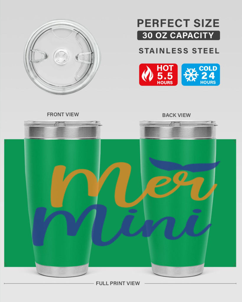 Mer Mini 337#- mermaid- Tumbler