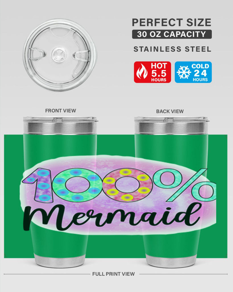 Mermaid 1#- mermaid- Tumbler