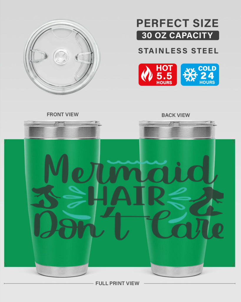 Mermaid Hair Don’t Care 359#- mermaid- Tumbler