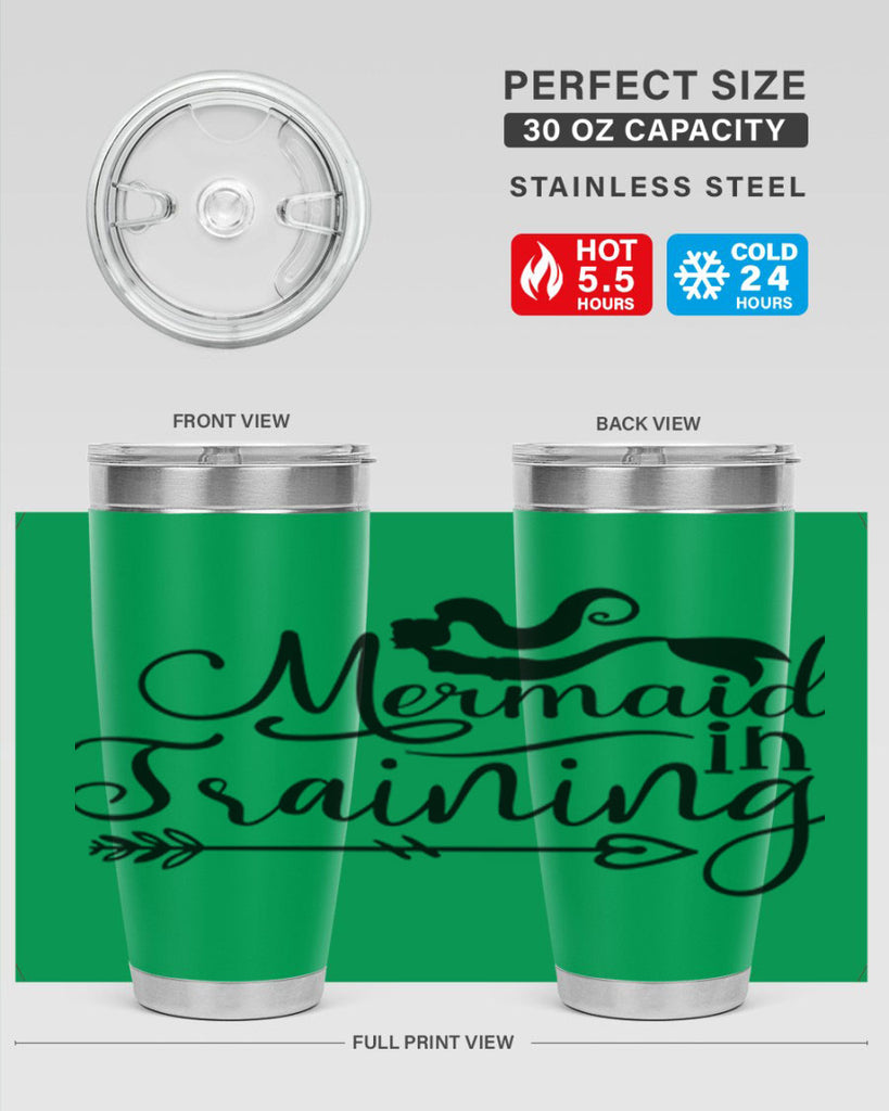 Mermaid In Training 365#- mermaid- Tumbler