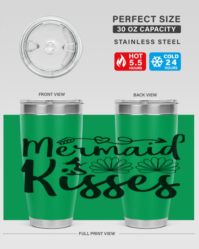 Mermaid Kisses design 427#- mermaid- Tumbler