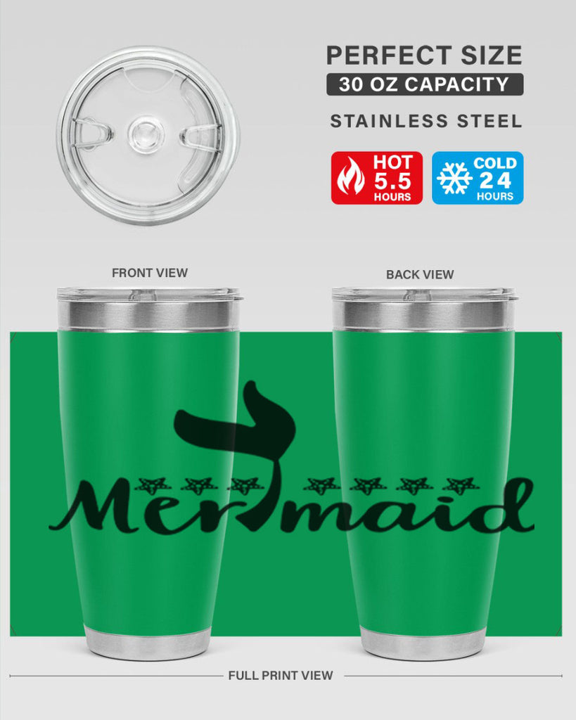 Mermaid design 451#- mermaid- Tumbler