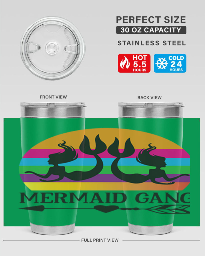 Mermaid gang 402#- mermaid- Tumbler