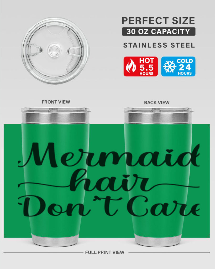 Mermaid hair dont care 412#- mermaid- Tumbler