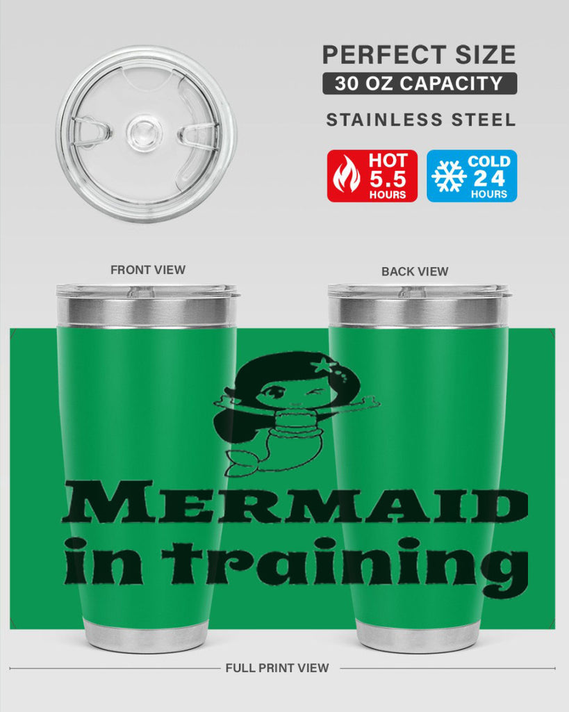 Mermaid in training 422#- mermaid- Tumbler