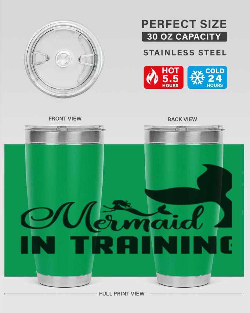 Mermaid in training 423#- mermaid- Tumbler