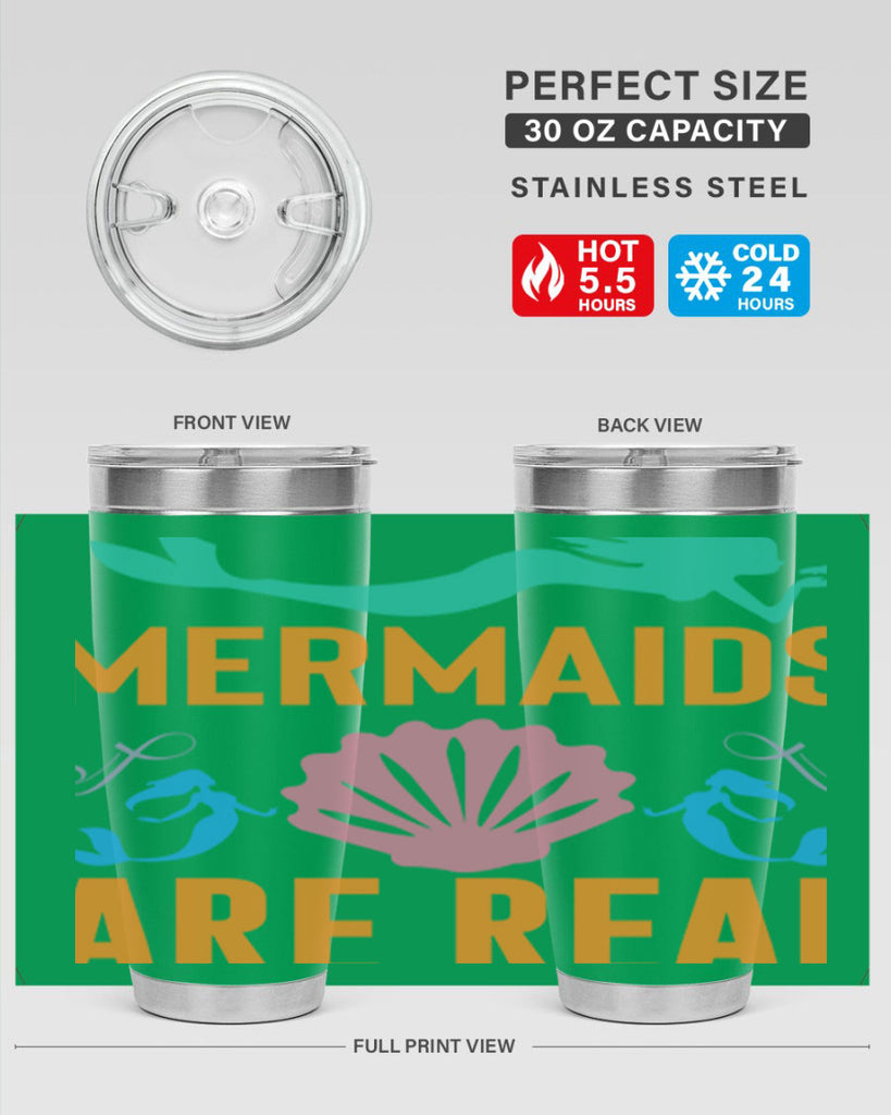 Mermaids Are Real Design 478#- mermaid- Tumbler