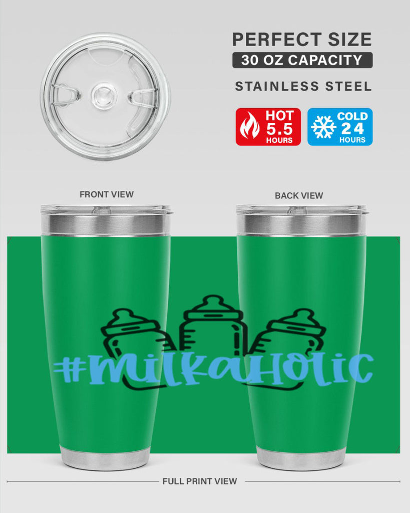 Milkaholic Style 46#- baby- tumbler