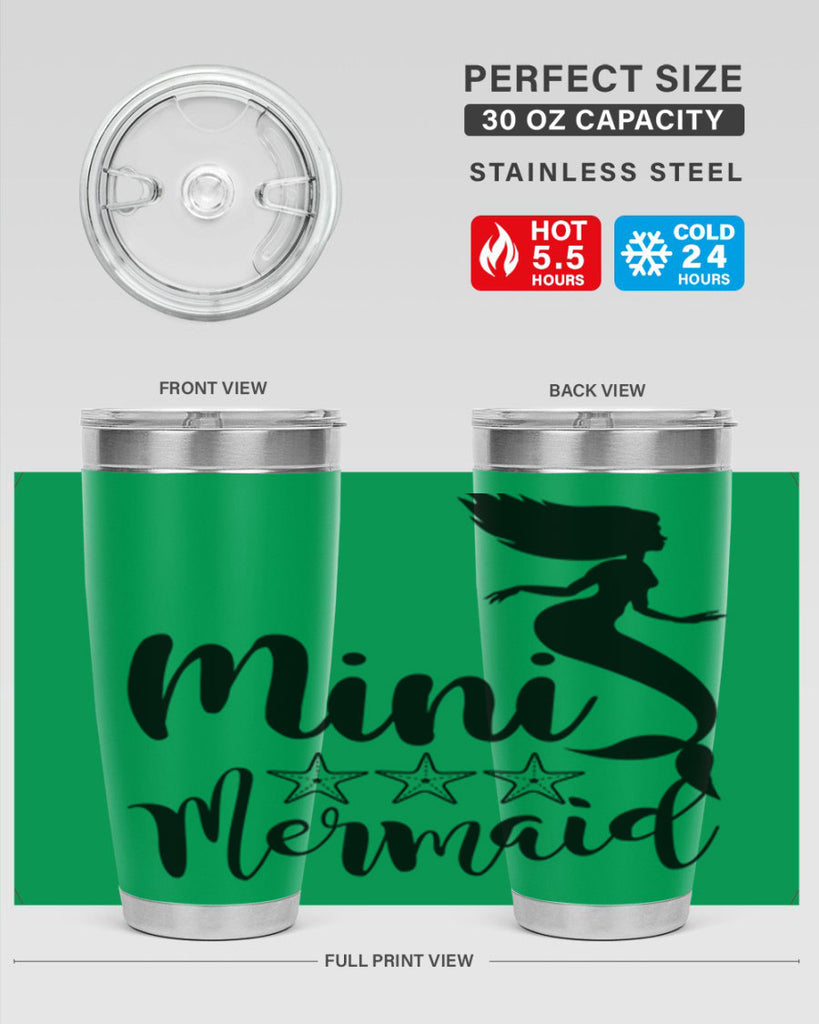 Mini mermaid 512#- mermaid- Tumbler