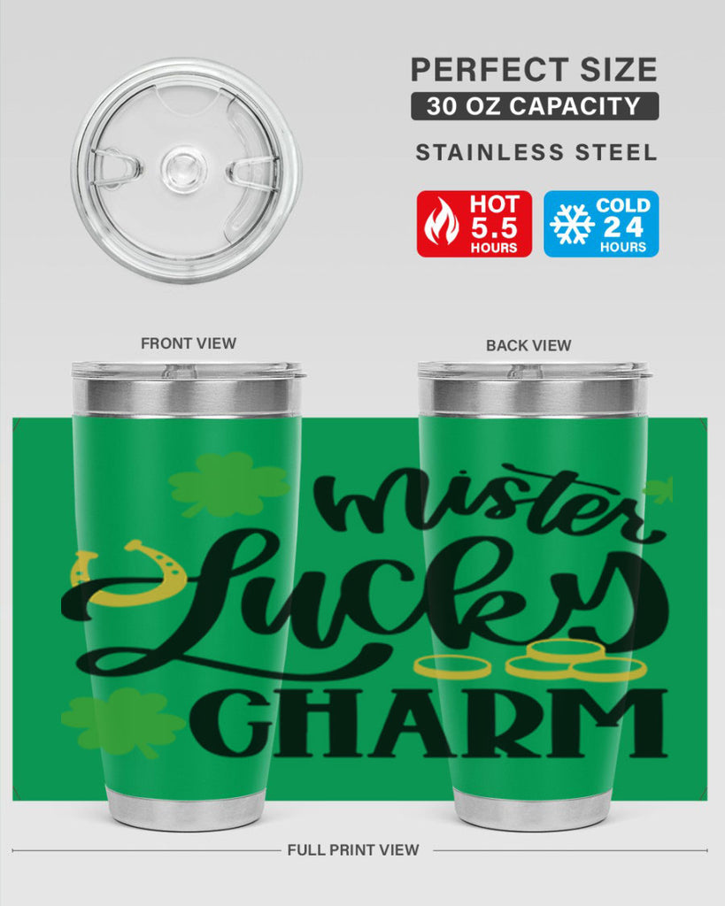 Mister Lucky Charm Style 46#- St Patricks Day- Tumbler