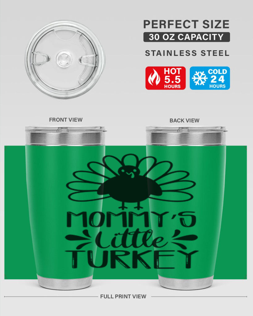 Mommy s Little Turkey 427#- fall- Tumbler
