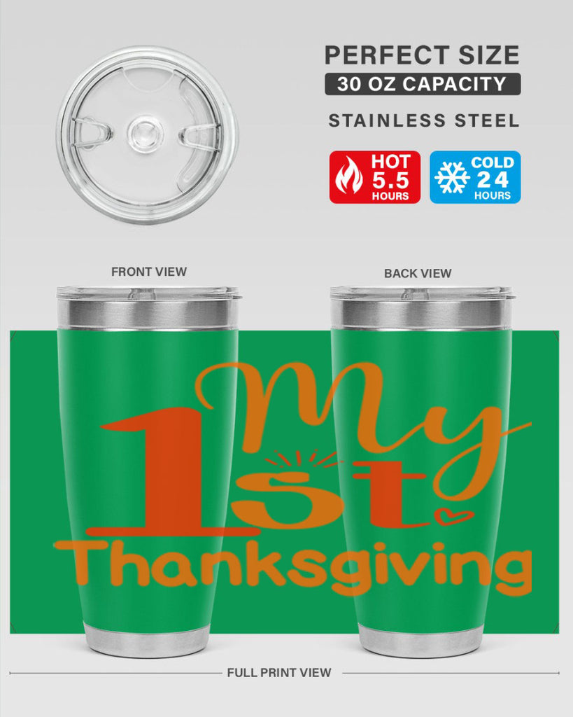 My st Thanksgiving Design 431#- fall- Tumbler