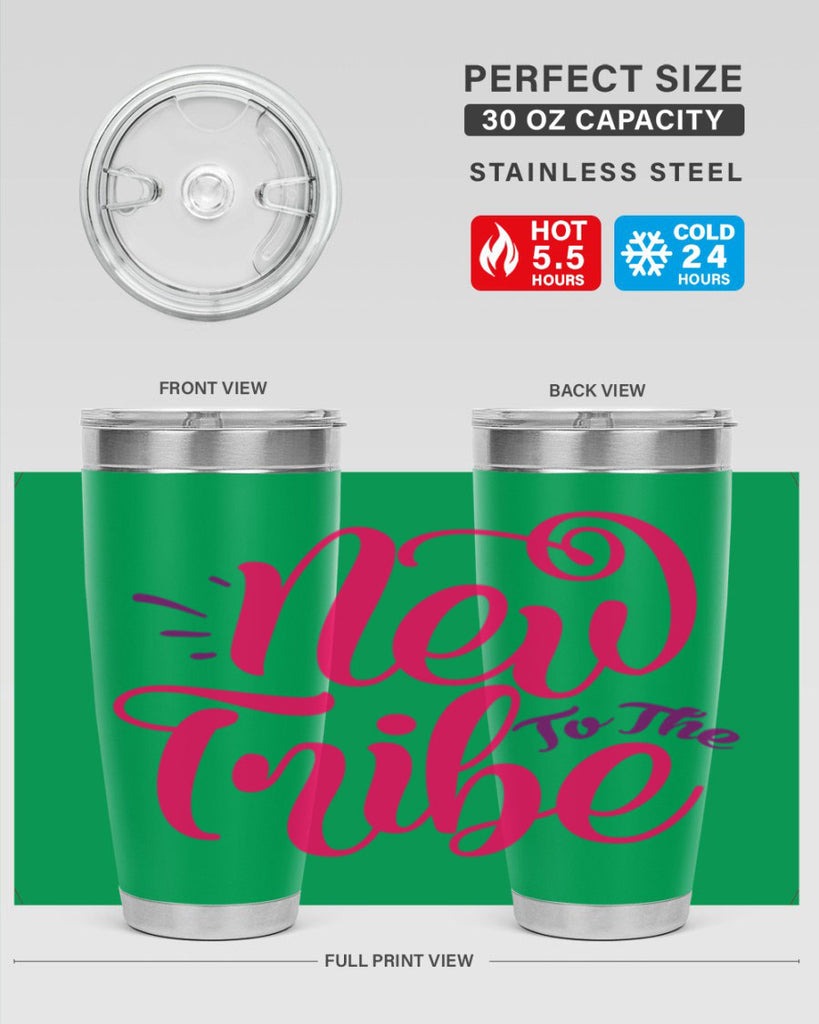 New To the Tribe Style 213#- baby- tumbler