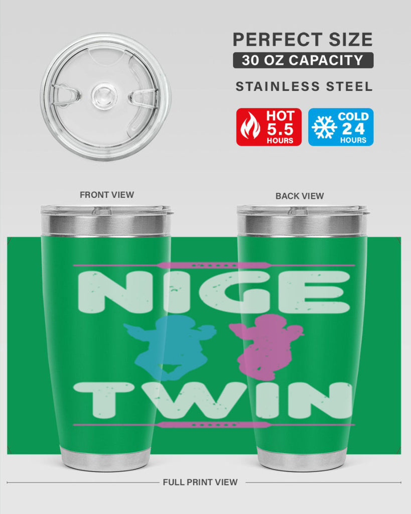 Nige Twin Style 184#- baby- tumbler