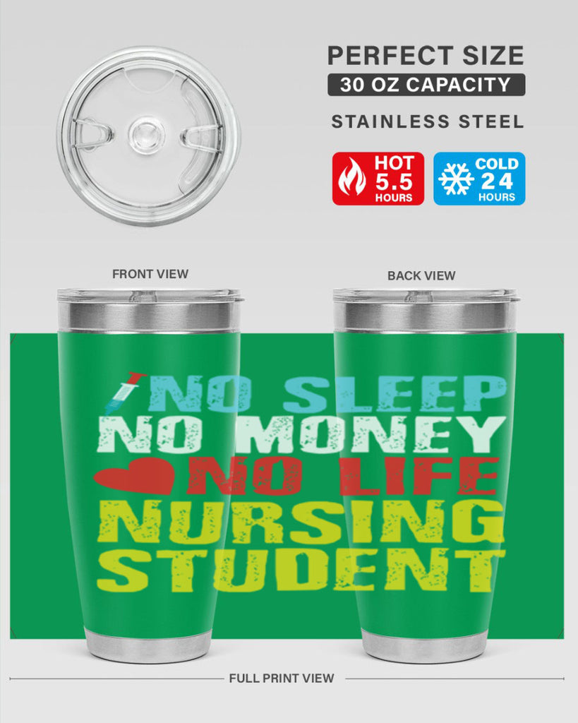 No Sleep Style 290#- nurse- tumbler