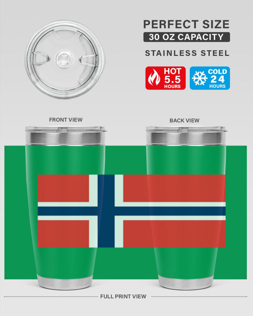 Norway 68#- world flags- Tumbler