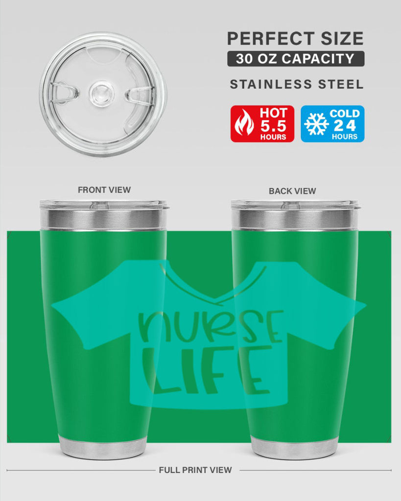 Nurse Life Style Style 105#- nurse- tumbler