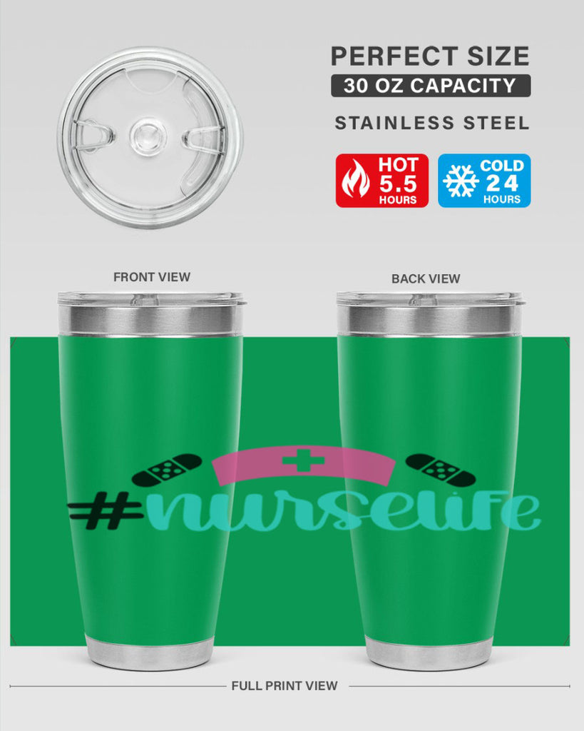 Nurse Life Style Style 107#- nurse- tumbler