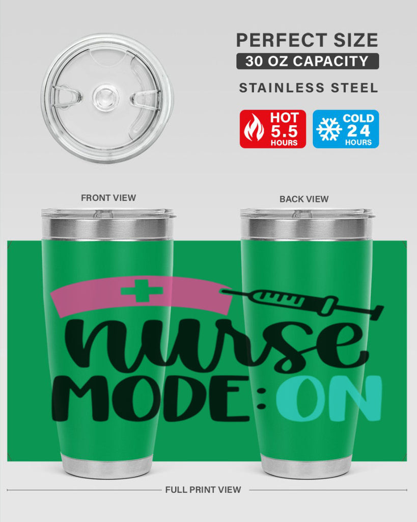 Nurse Mode ON Style Style 102#- nurse- tumbler