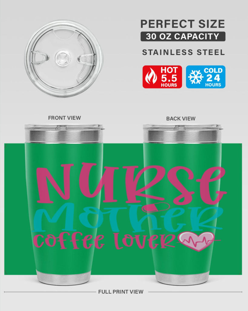 Nurse Mother Coffee Lover Style Style 99#- nurse- tumbler
