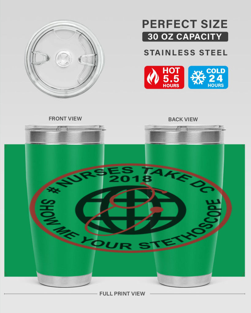 Nurse Takes Dc Design Style 335#- nurse- tumbler