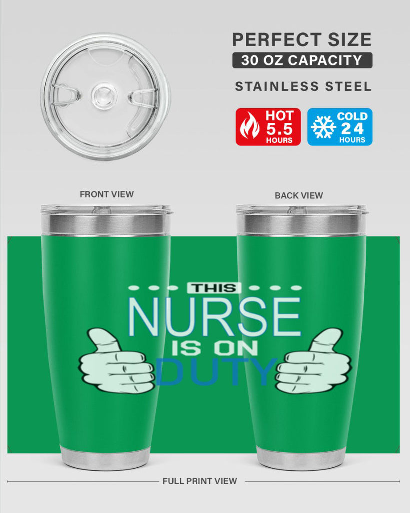 NursetransperntPNG Style 400#- nurse- tumbler