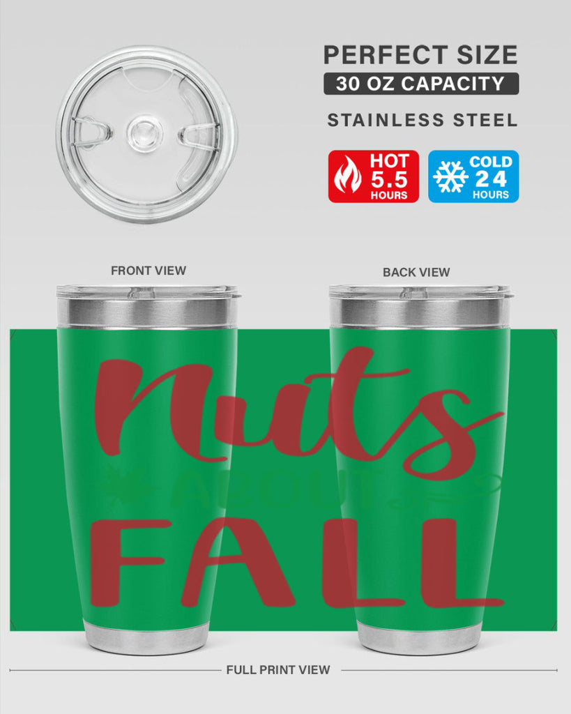 Nuts About Fall 443#- fall- Tumbler