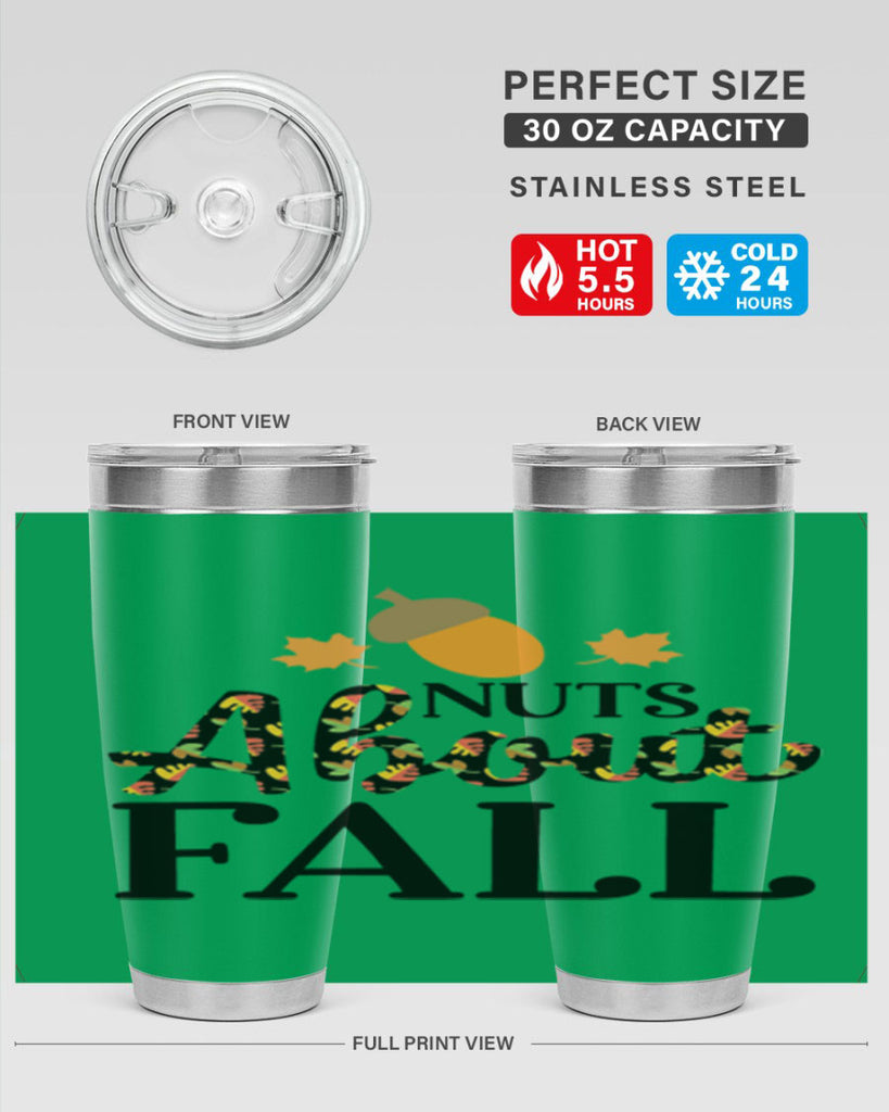 Nutsaboutfall 447#- fall- Tumbler