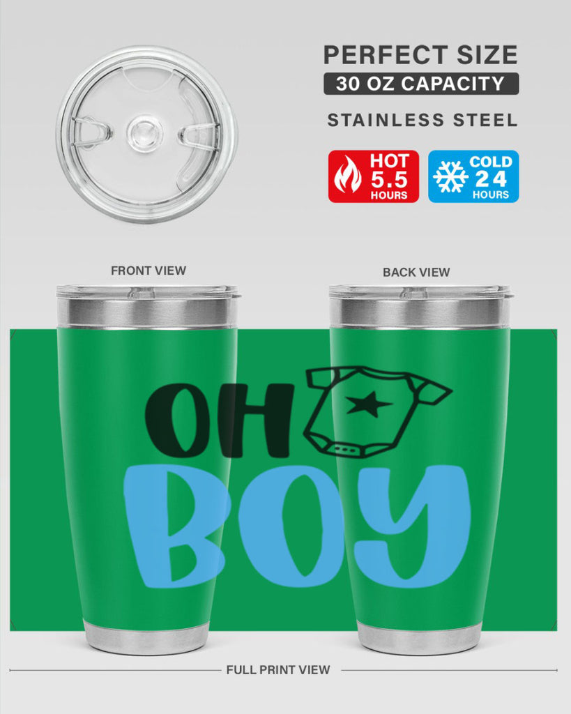 Oh Boy Style 35#- baby- tumbler