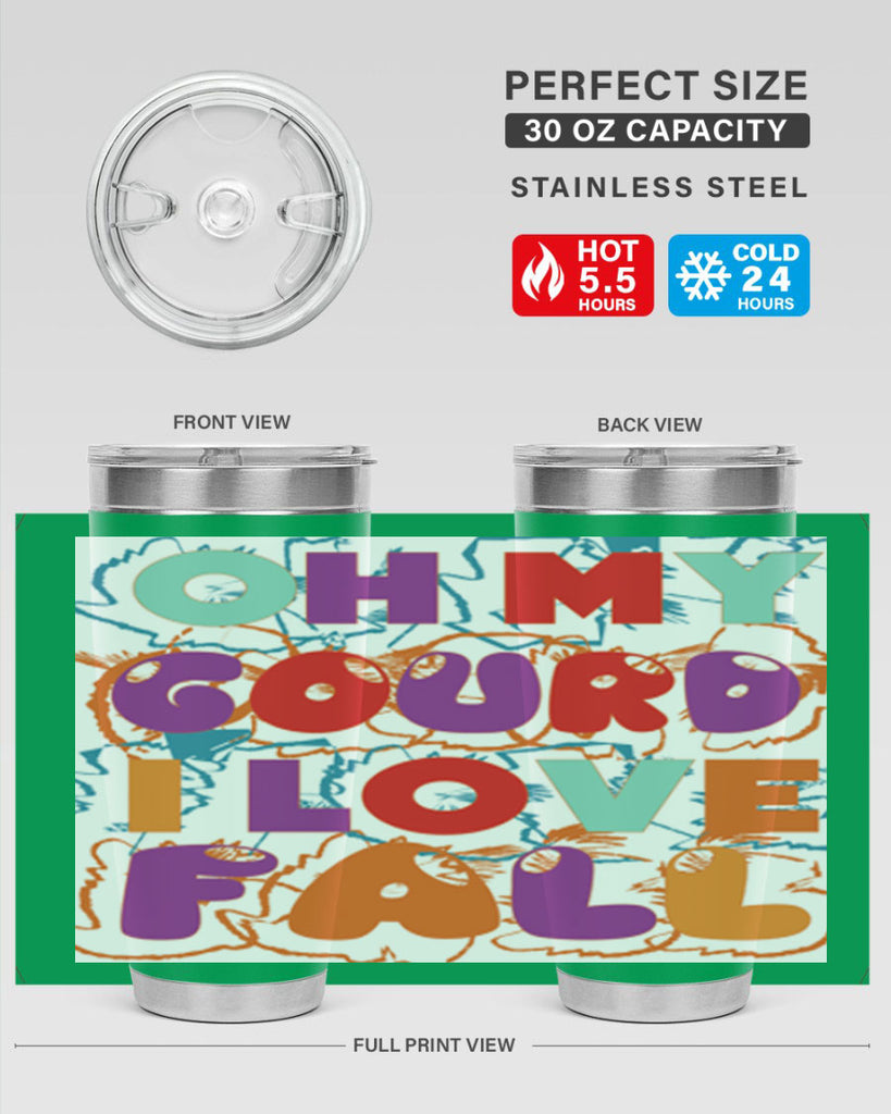 OhMyGourdILove 460#- fall- Tumbler