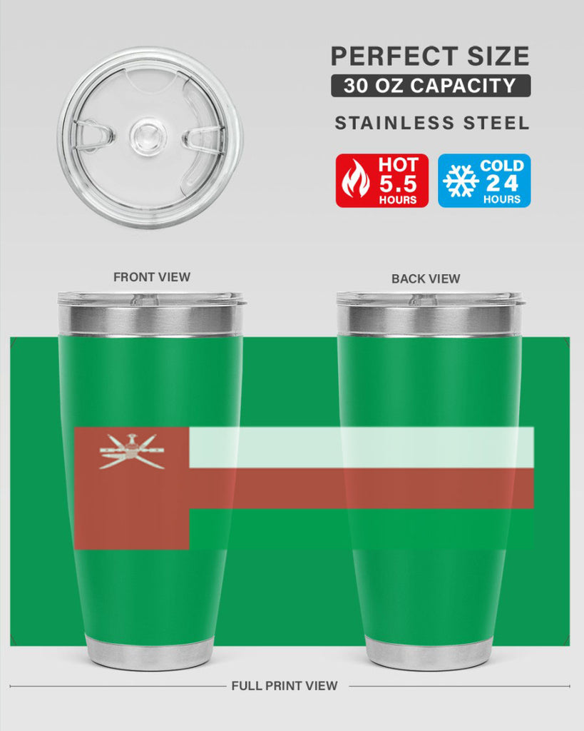 Oman 67#- world flags- Tumbler