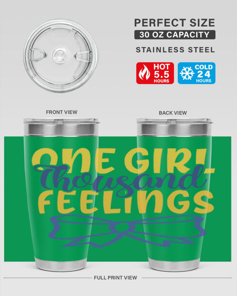 One Girl Thousand Feelings Style 208#- baby- tumbler