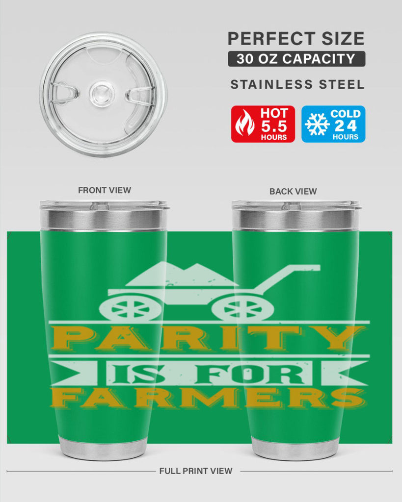 Parity is for farmers 39#- farming and gardening- Tumbler