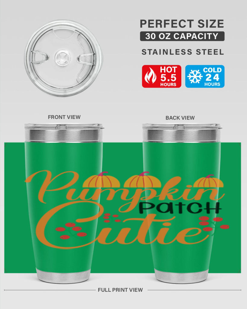 Pumpkin Patch Cutie 529#- fall- Tumbler