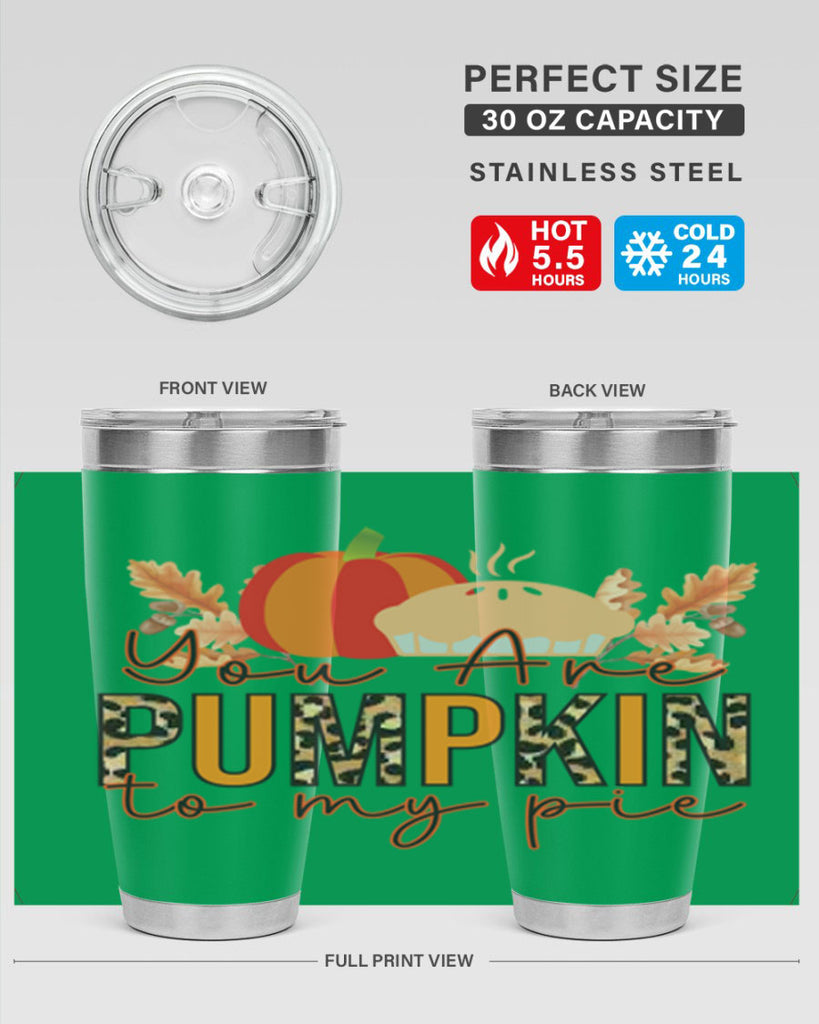 Pumpkin Pie Fall 531#- fall- Tumbler