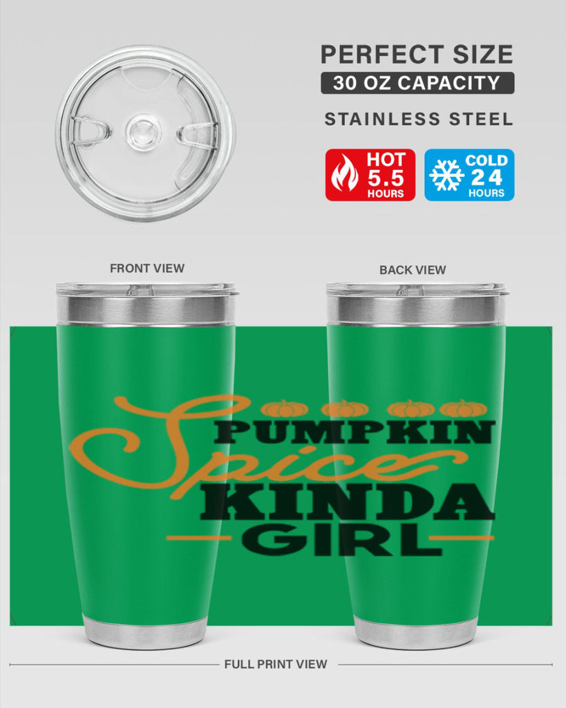 Pumpkin Spice Kinda Girl 552#- fall- Tumbler
