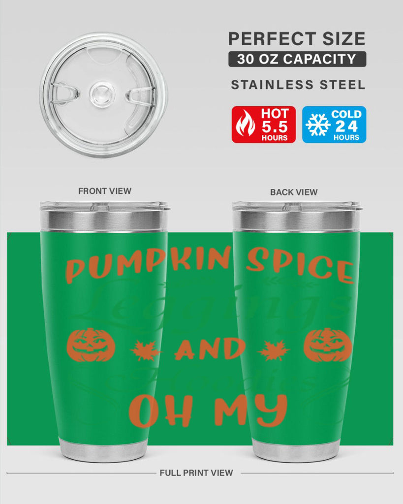 Pumpkin Spice Leggings and Hoodies Oh My 553#- fall- Tumbler