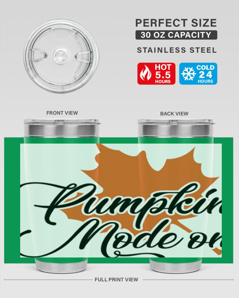 PumpkinModeondesign 563#- fall- Tumbler