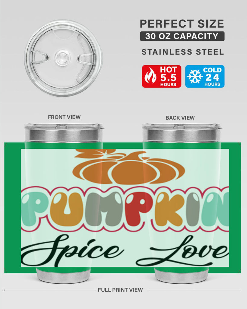 PumpkinSpiceLoverdesign 570#- fall- Tumbler