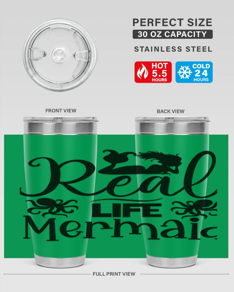 Real Life Mermaid 550#- mermaid- Tumbler