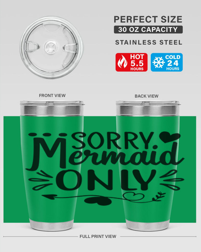 Sorry mermaid only 612#- mermaid- Tumbler