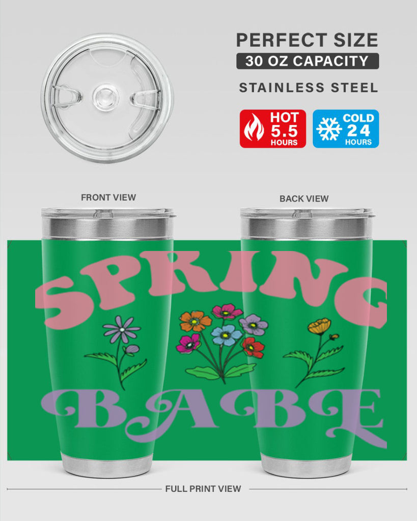 Spring Babe  480#- spring- Tumbler