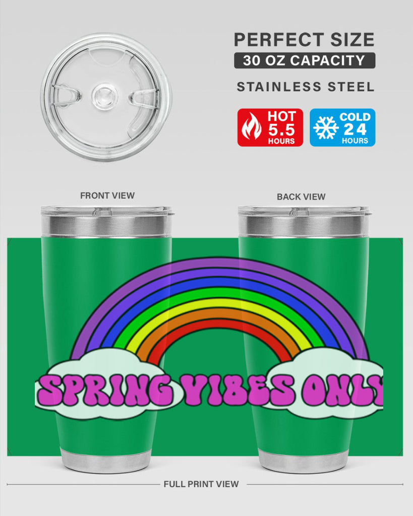 Spring Vibes Only477#- spring- Tumbler