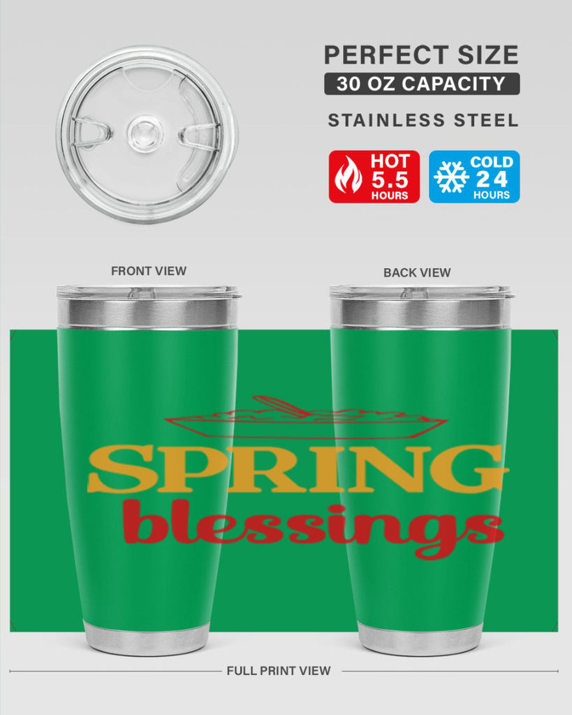 Spring blessings 420#- spring- Tumbler