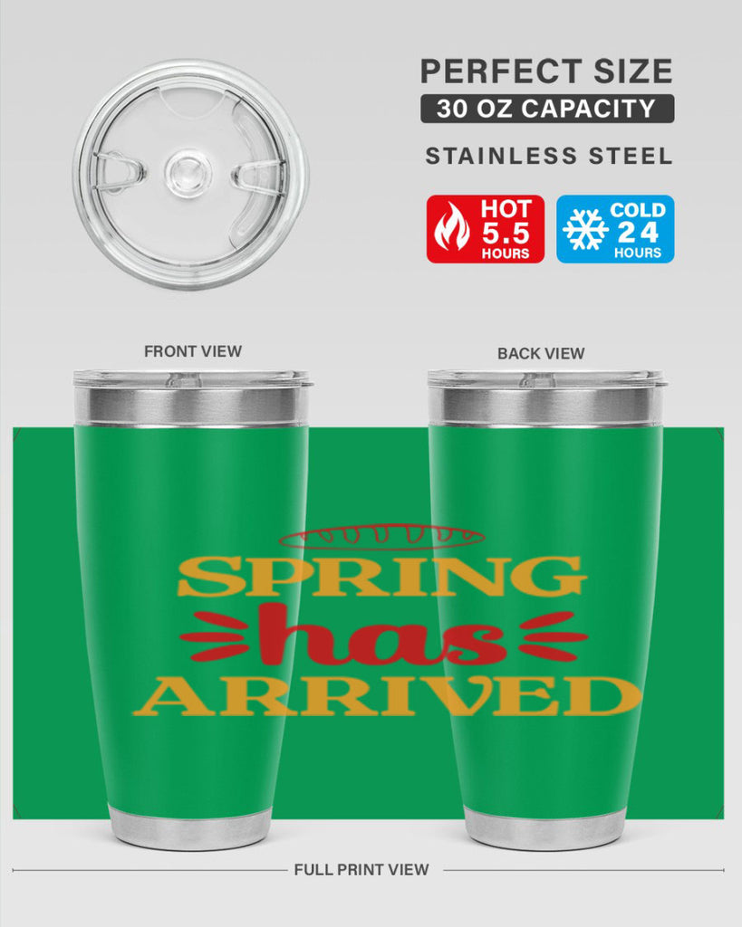 Spring has arrived 427#- spring- Tumbler