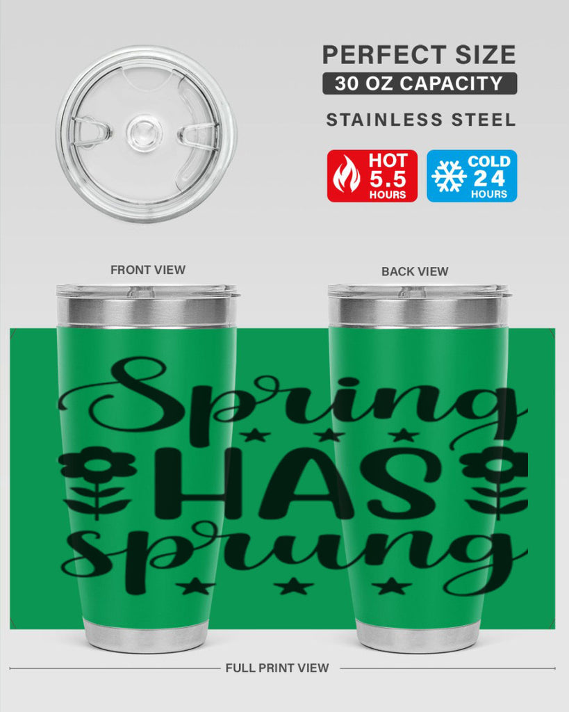 Spring has sprung  491#- spring- Tumbler