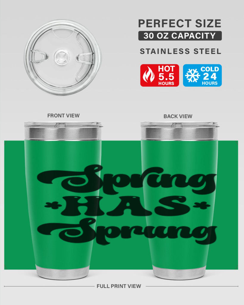 Spring has sprung  492#- spring- Tumbler