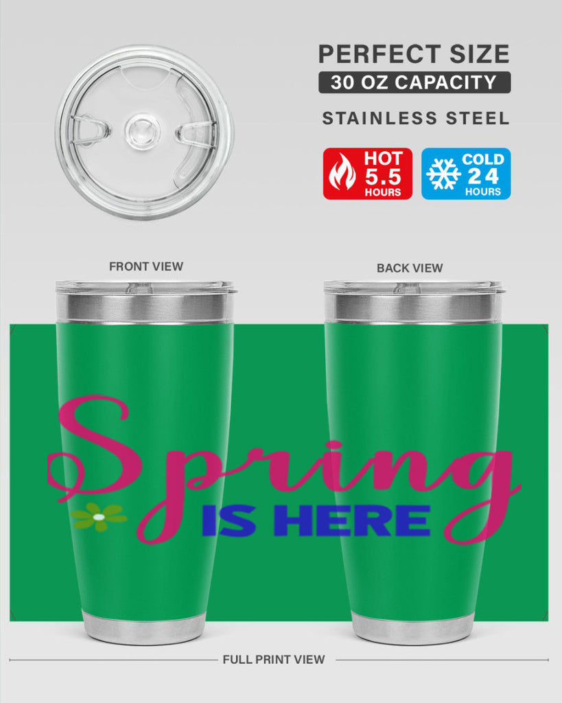 Spring is Here 455#- spring- Tumbler